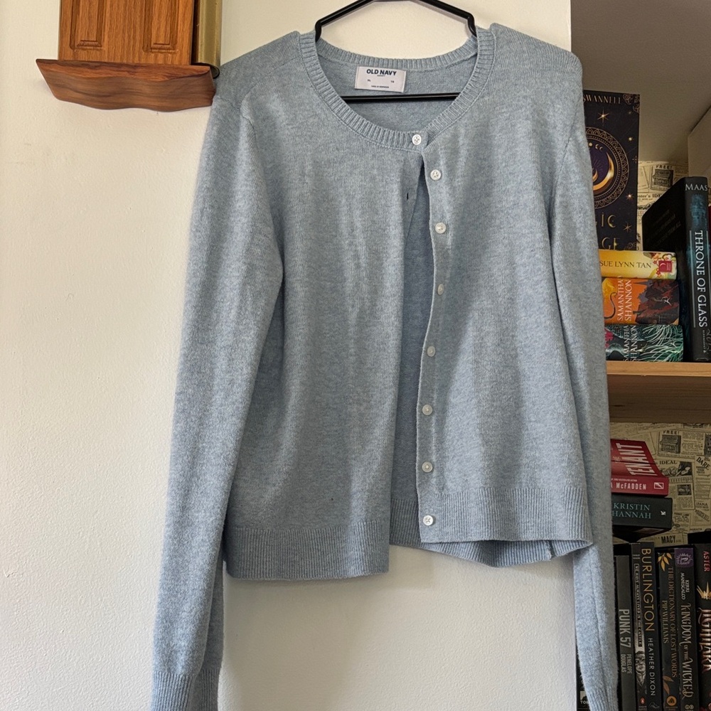 Old Navy Soft Blue Knit Sweater